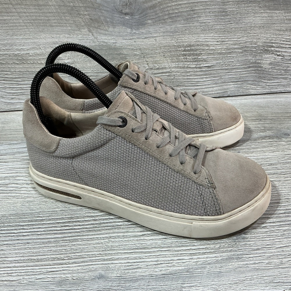 Birkenstock Bend Low Sneakers Gray Suede Sneakers Shoes Womens Size 6 EU 37 N
